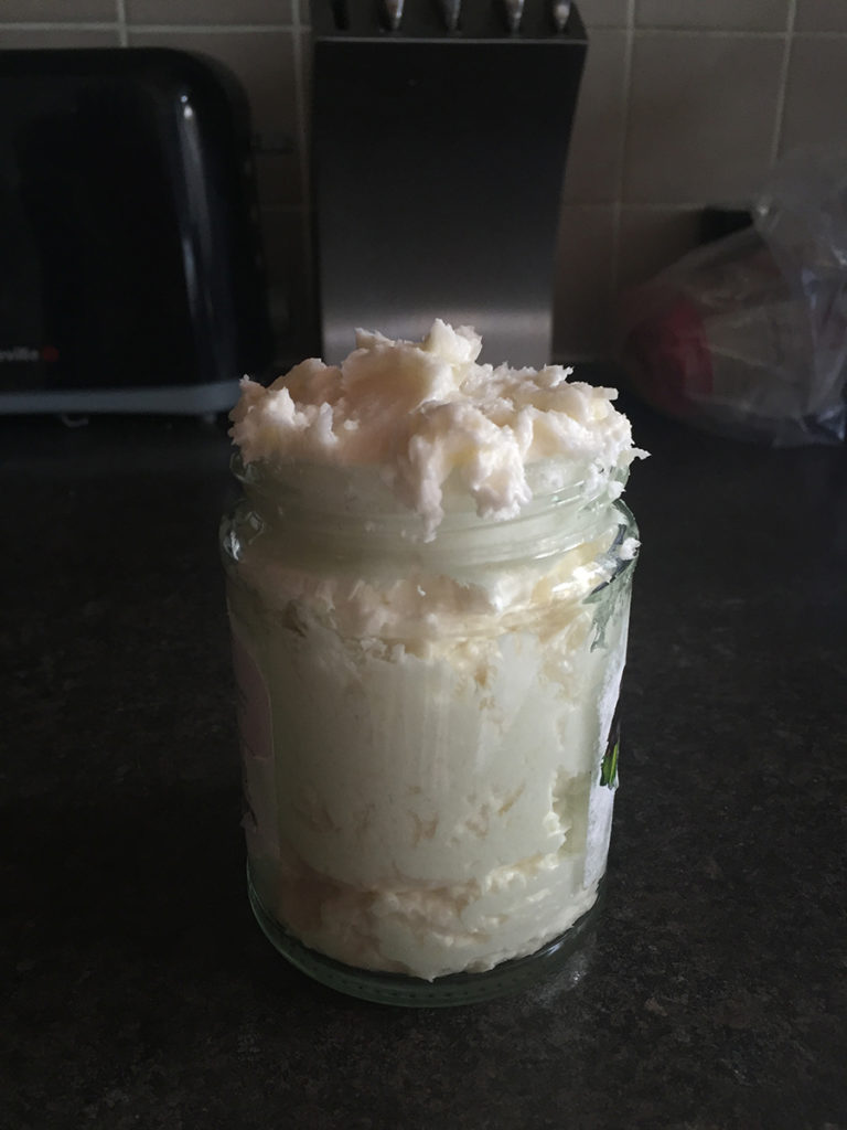 DIY Body Cream for Dry Skin